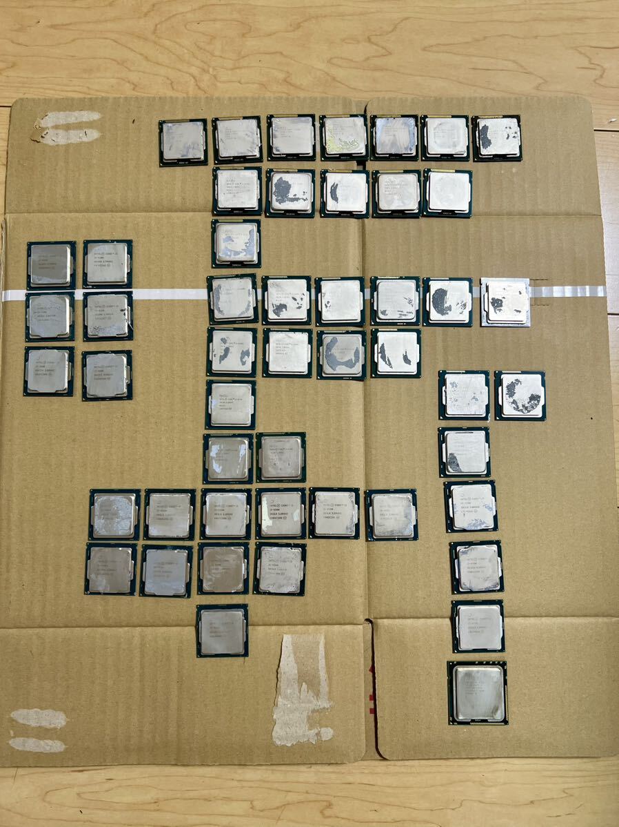 1 jpy start CPU i7 i5 i3 set sale operation not yet verification 