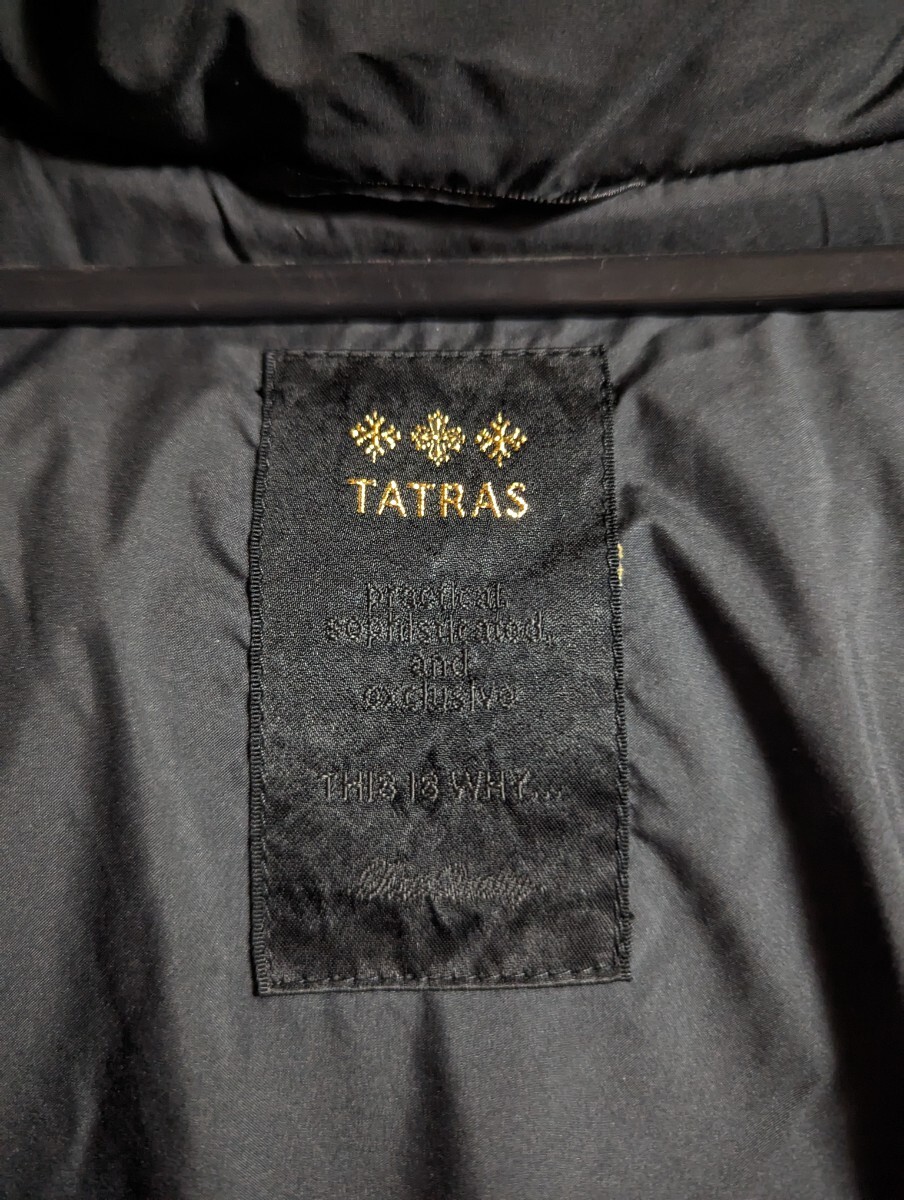 TATRAS タトラス ダウンジャケット ブラック ダウンの画像5