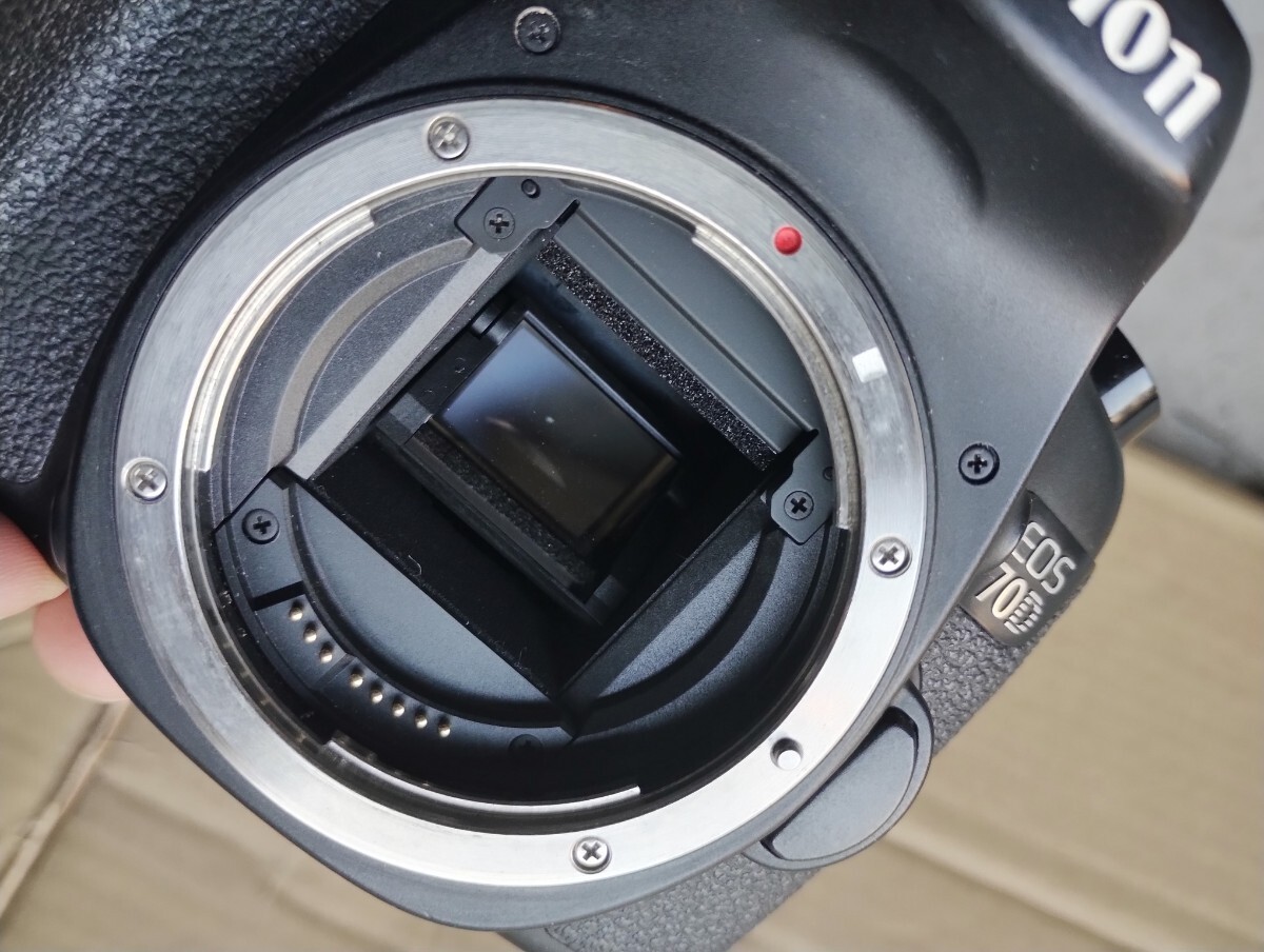 Canon EOS 70D ボディ 一眼デジタルカメラ 元箱バッテリー充電器ストラップ付の画像4