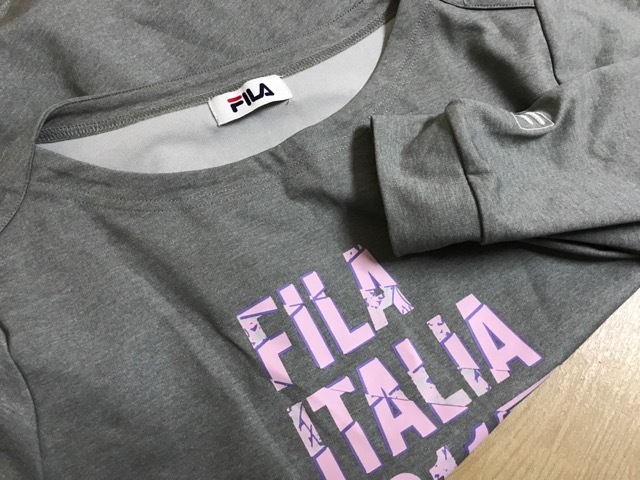 e05025◎FILA　フィラ　ニッキー　プルオーバー　トレーニング　レディース　L_画像3