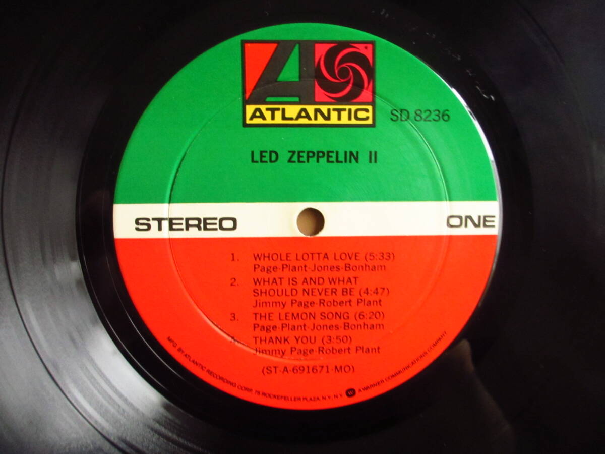 US盤 / Led Zeppelin / レッドツェッペリン / Led Zeppelin II / Atlantic / SD 8236_画像4