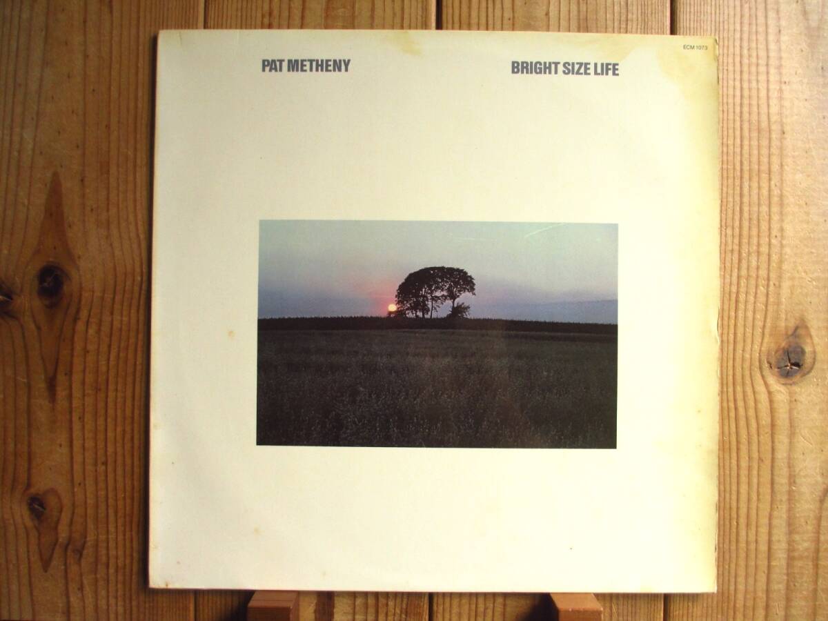 オリジナル / Pat Metheny / パットメセニー / Jaco Pastorius / ジャコパストリアス / Bright Size Life / ECM 1073 / ドイツ盤の画像1