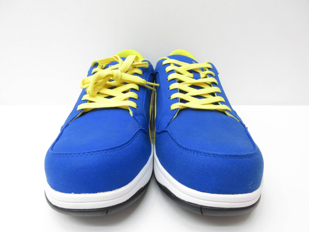 3100 ブランド祭 シューズ祭 PUMA プーマ 安全靴 Airtwist 2.0 Blue Low エアツイスト 2.0 ブルー ロー 未使用品 28cm 青 黄 箱付きの画像2