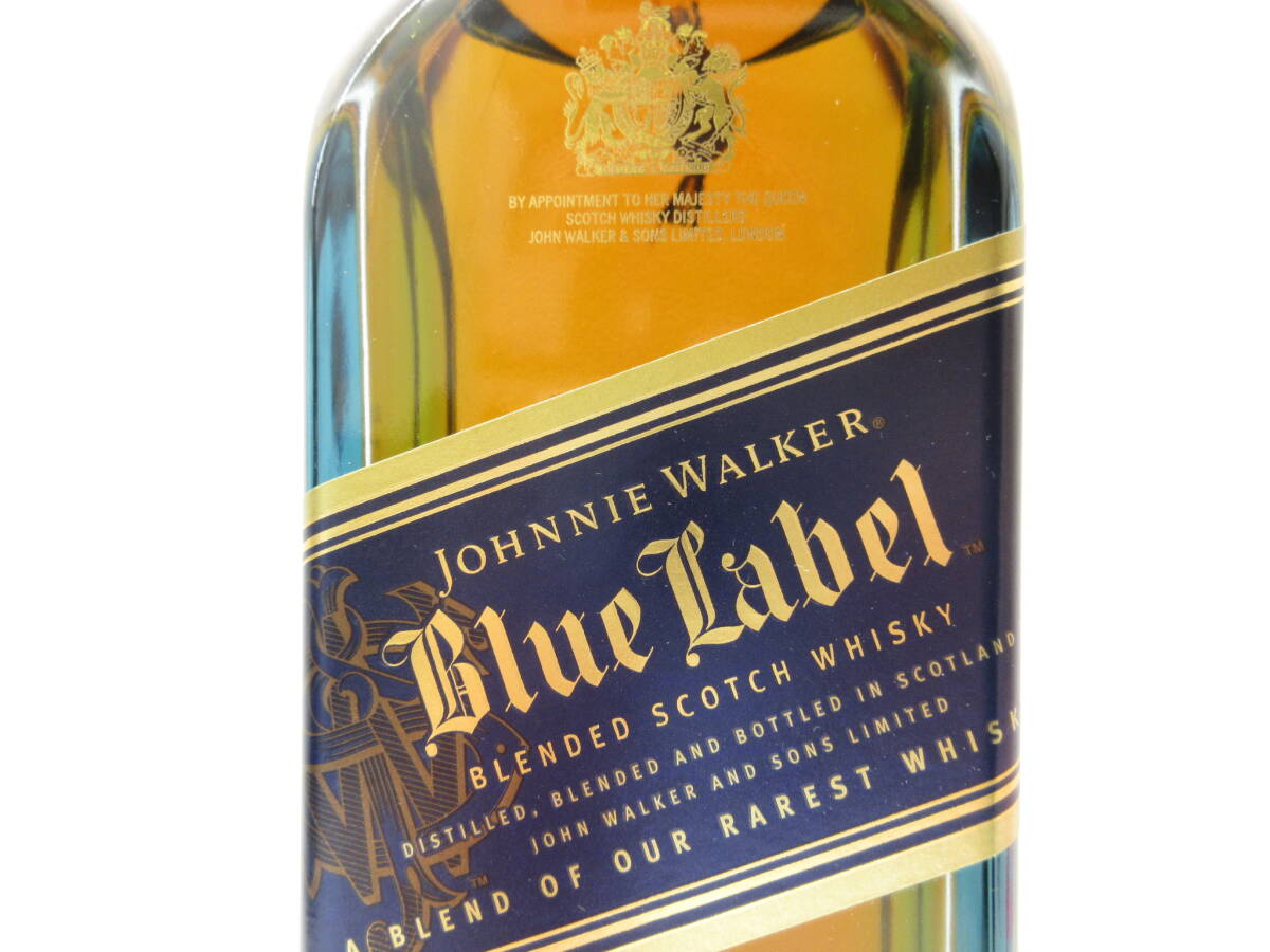 3068 酒祭 洋酒祭 Johnnie Walker ジョニーウォーカー ブルーラベル ウイスキー 1000ml 40% 箱付き 未開栓の画像5