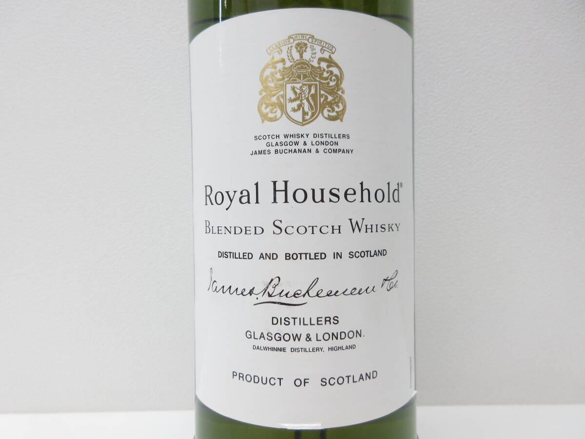 3064 酒祭 洋酒祭 Royal Household ロイヤル ハウスホールド ブレンドスコッチ ウィスキー モルト グレーン 750ml 43% 未開栓の画像5