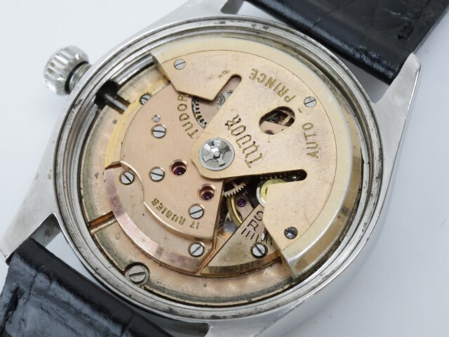 2404-546 チュードル オートマチック 腕時計 TUDOR オイスター プリンス 17石 コバラ 銀色文字盤の画像8
