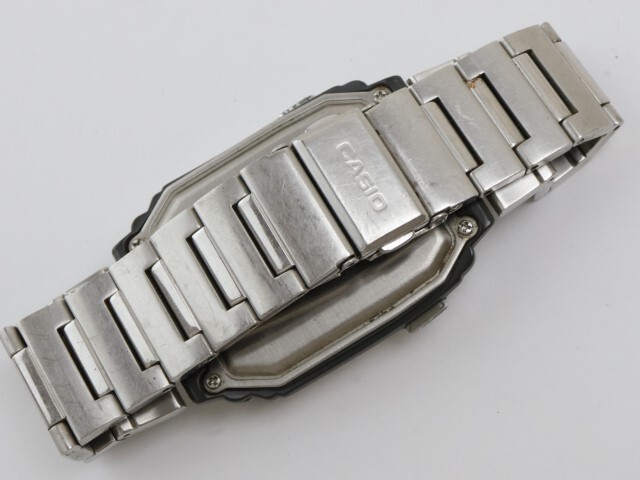 2404-569 カシオ クオーツ 腕時計 G-SHOCK HOTBIZ DB-2100 データバンク デジタル 純正ベルトの画像4