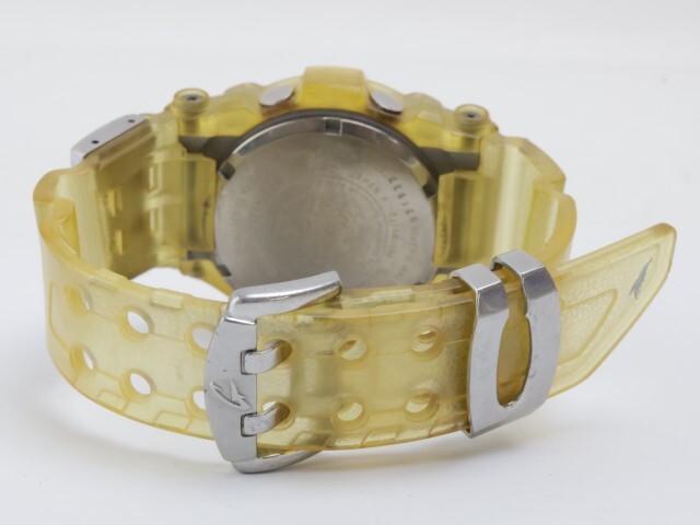 2404-597 カシオ クオーツ 腕時計 CASIO G-SHOCK DW-9950WC シーマン W.C.C.S. チタン スケルトン マンタ 純正ベルトの画像7