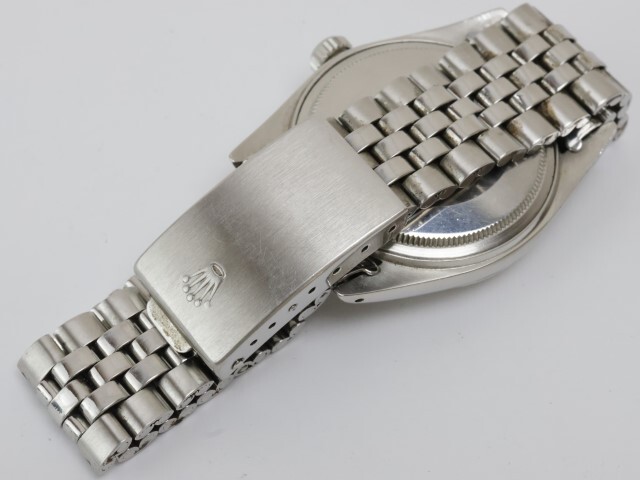 2404-662 ロレックス オートマチック 腕時計 ROLEX 1603 デイトジャスト シグマダイヤル ワイドボーイ 箱 説・保・証有り