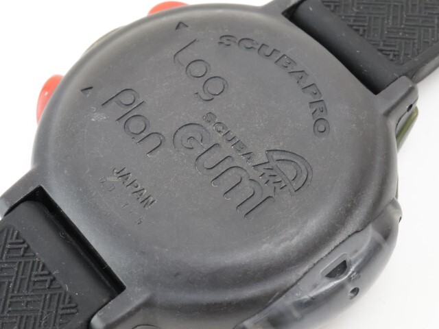 2404-594B スキューバプロ クオーツ 腕時計 ダイブコンピューター SCUBAPRO グミ GUMI ラバーベルト_画像6
