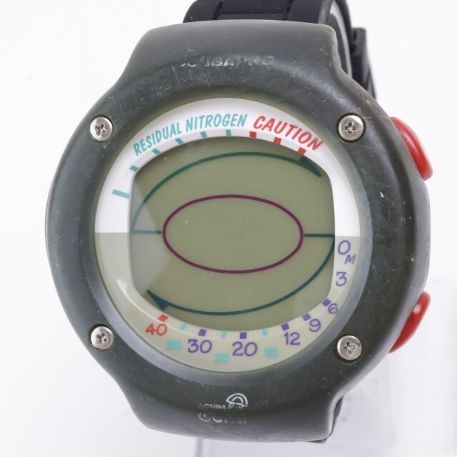 2404-594B スキューバプロ クオーツ 腕時計 ダイブコンピューター SCUBAPRO グミ GUMI ラバーベルト_画像1