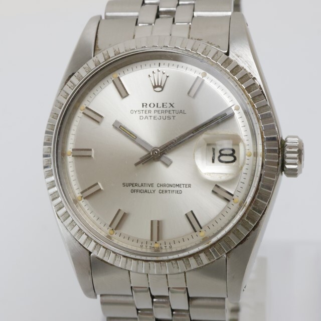 2404-662 ロレックス オートマチック 腕時計 ROLEX 1603 デイトジャスト シグマダイヤル ワイドボーイ 箱 説・保・証有りの画像1