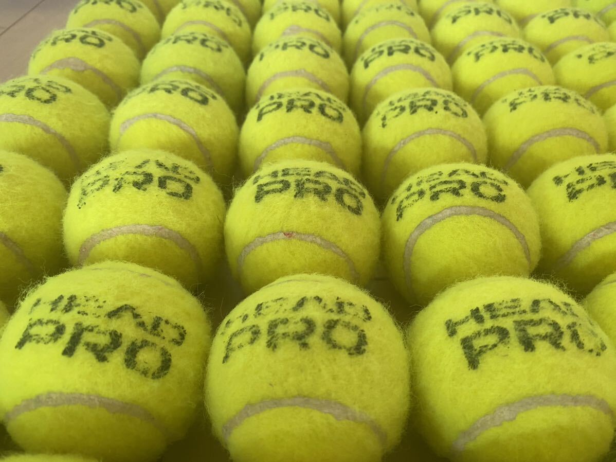 ITF公認球 HEAD PRO 硬式テニスボール 150球 手出し練習、サーブ練、野球、トスバッティング、ノック練習の画像9