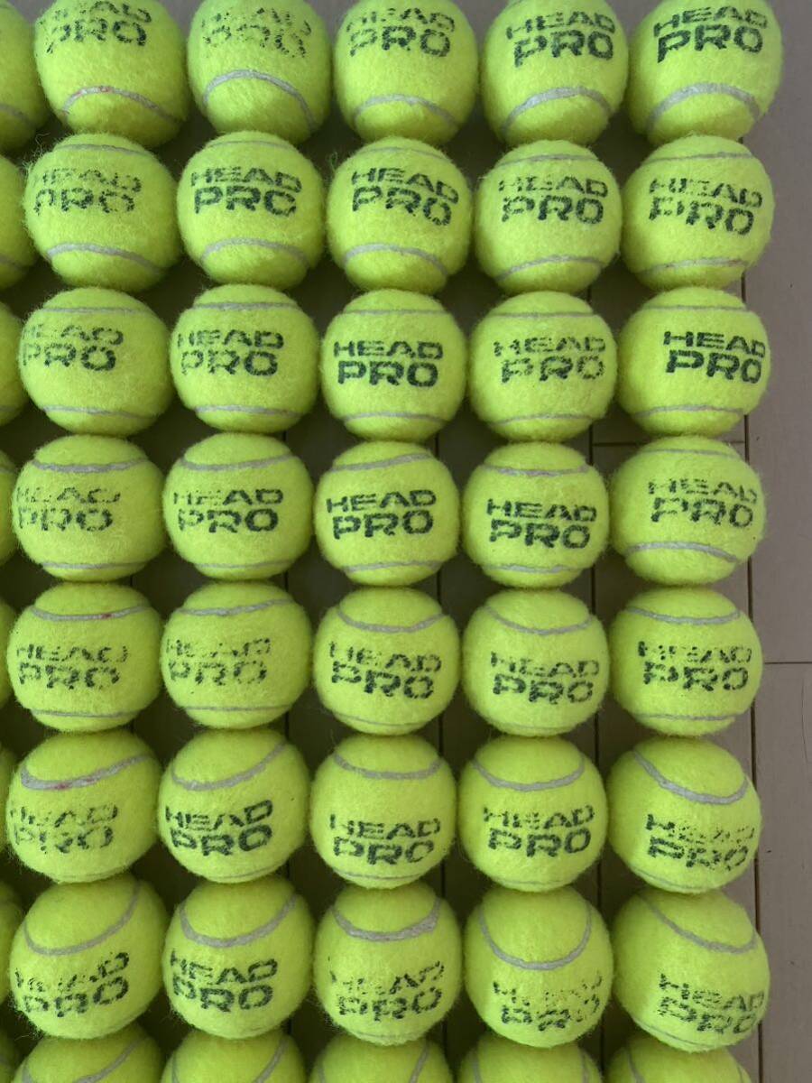 ITF公認球 HEAD PRO 硬式テニスボール 150球 手出し練習、サーブ練、野球、トスバッティング、ノック練習_画像5