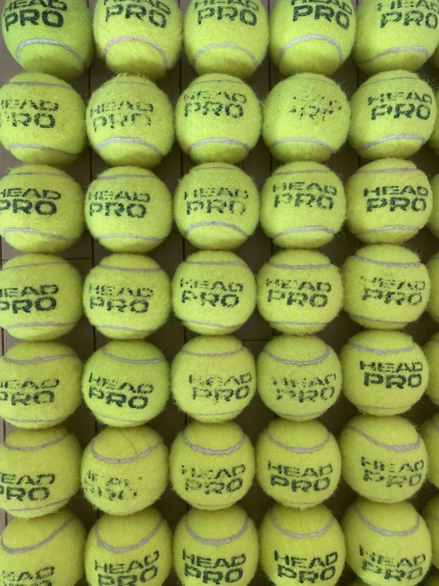 ITF公認球 HEAD PRO 硬式テニスボール 150球 手出し練習、サーブ練、野球、トスバッティング、ノック練習_画像3