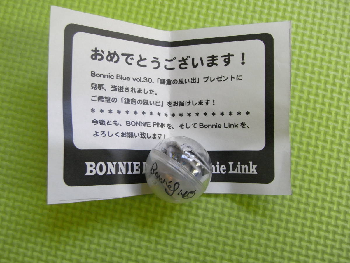 BONNIE PINK　サイン入り STYLE BOOK(本）会報　雑誌　カレンダー_鎌倉の思い出（カプセルサイン入り）