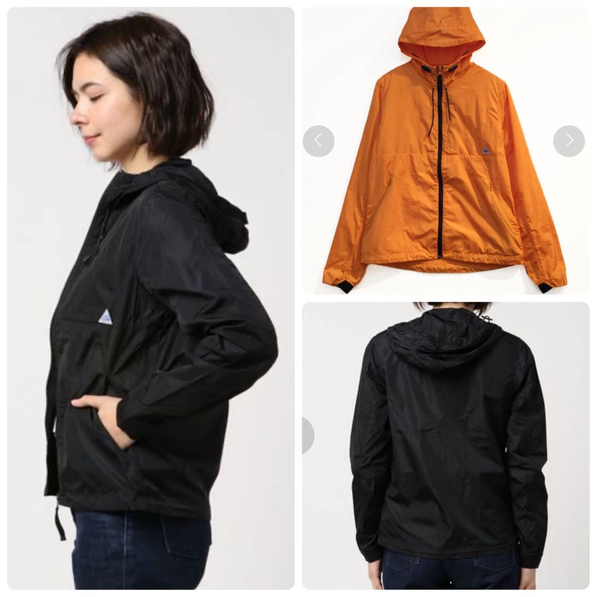 Cape HEIGHTS ケープハイツ / マウンテンパーカー S オレンジ Cape HEIGHTS ケープハイツ / マウンテンパーカー S オレンジ