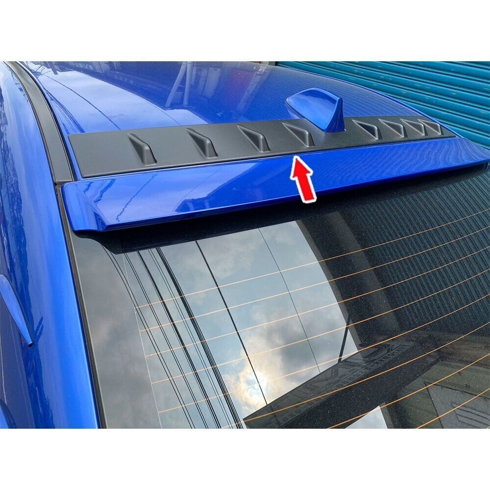 [在庫品] スバル WRX STI S4 VA セダン リアルーフフィン スポイラー ルーフスポイラー ABS 素地 未塗装 2015-2021_画像8