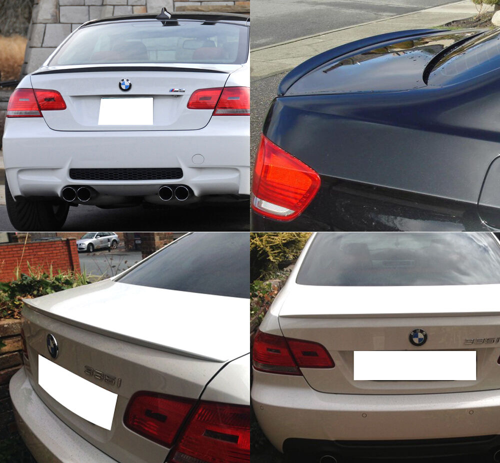 (業販価格) 5本 [在庫品] BMW 3シリーズ クーペ E92 リアスポイラー トランクスポイラー ABS 素地 未塗装 2007-2013 M3 TYPE_画像1
