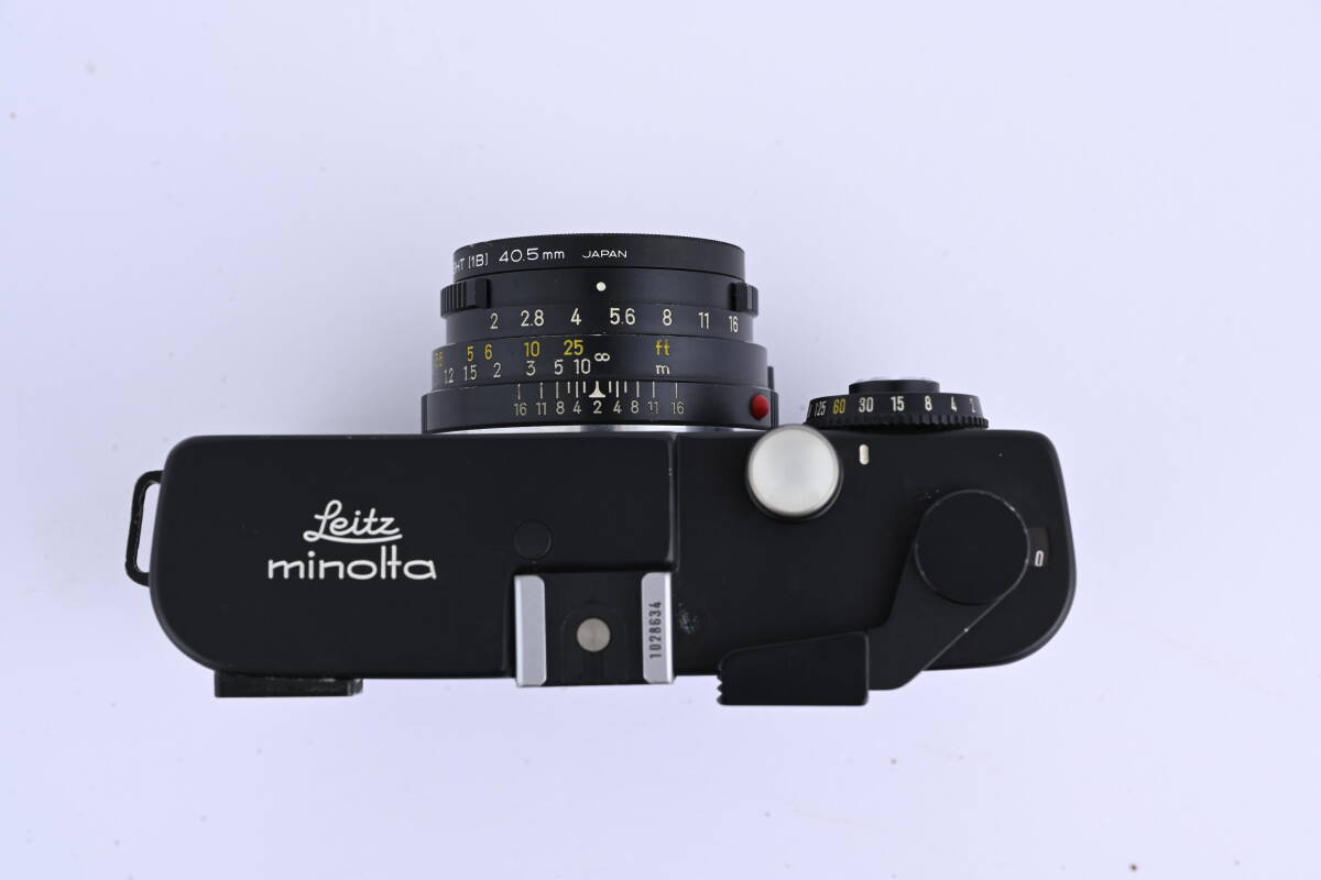 leitz Minolta ミノルタ CL レンジファインダーカメラ M-ROKKOR 40mm F2 レンズセット_画像4