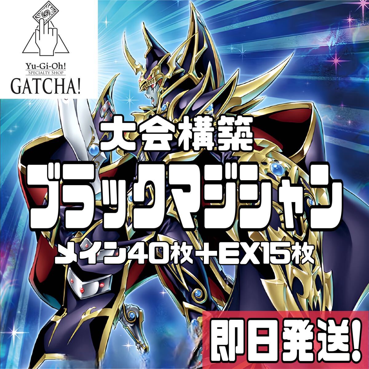 即日発送 大会用 ブラックマジシャン デッキ 遊戯王 共命の翼 即日発送 大会用 ブラックマジシャン デッキ 遊戯王 共命の翼