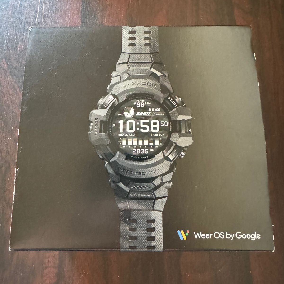 CASIO G-SHOCK G-SQUAD PRO GSW-H1000-1AJR スマートウォッチ 美品中古