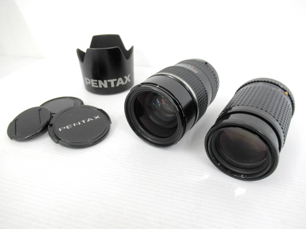 【PENTAX/ペンタックス】寅③387//smc PENTAX-FA 645 ZOOM 1:4.5 80-160mm/smc PENTAX-A 645 1:4 200mm_画像1