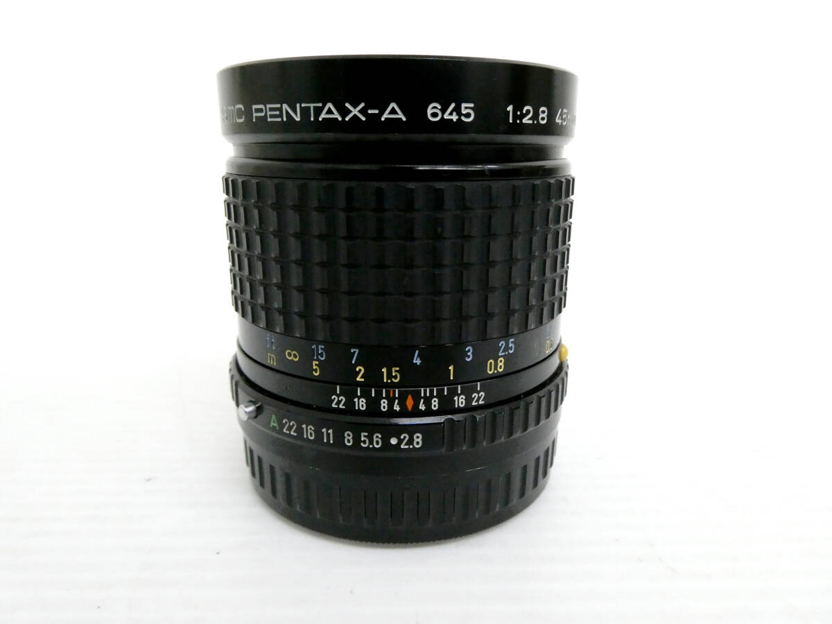 【ASAHI PENTAX/アサヒペンタックス】卯④21//SMC PENTAX-A 645 1:2.8 45mm/防湿庫保管の画像6