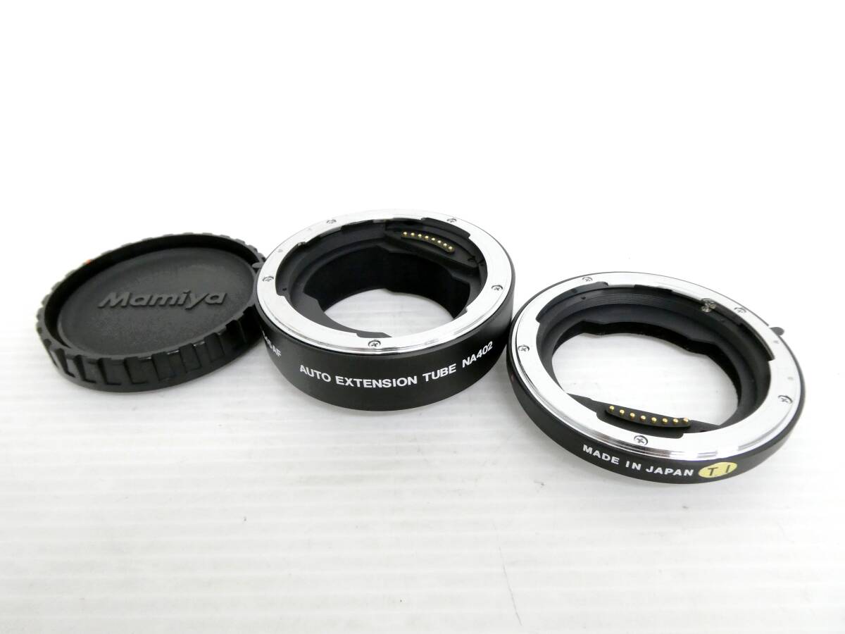 【MAMIYA/マミヤ】卯④48//Mamiya 645 AF AUTO EXTENSION TUBE NA401 402/2本セット_画像1