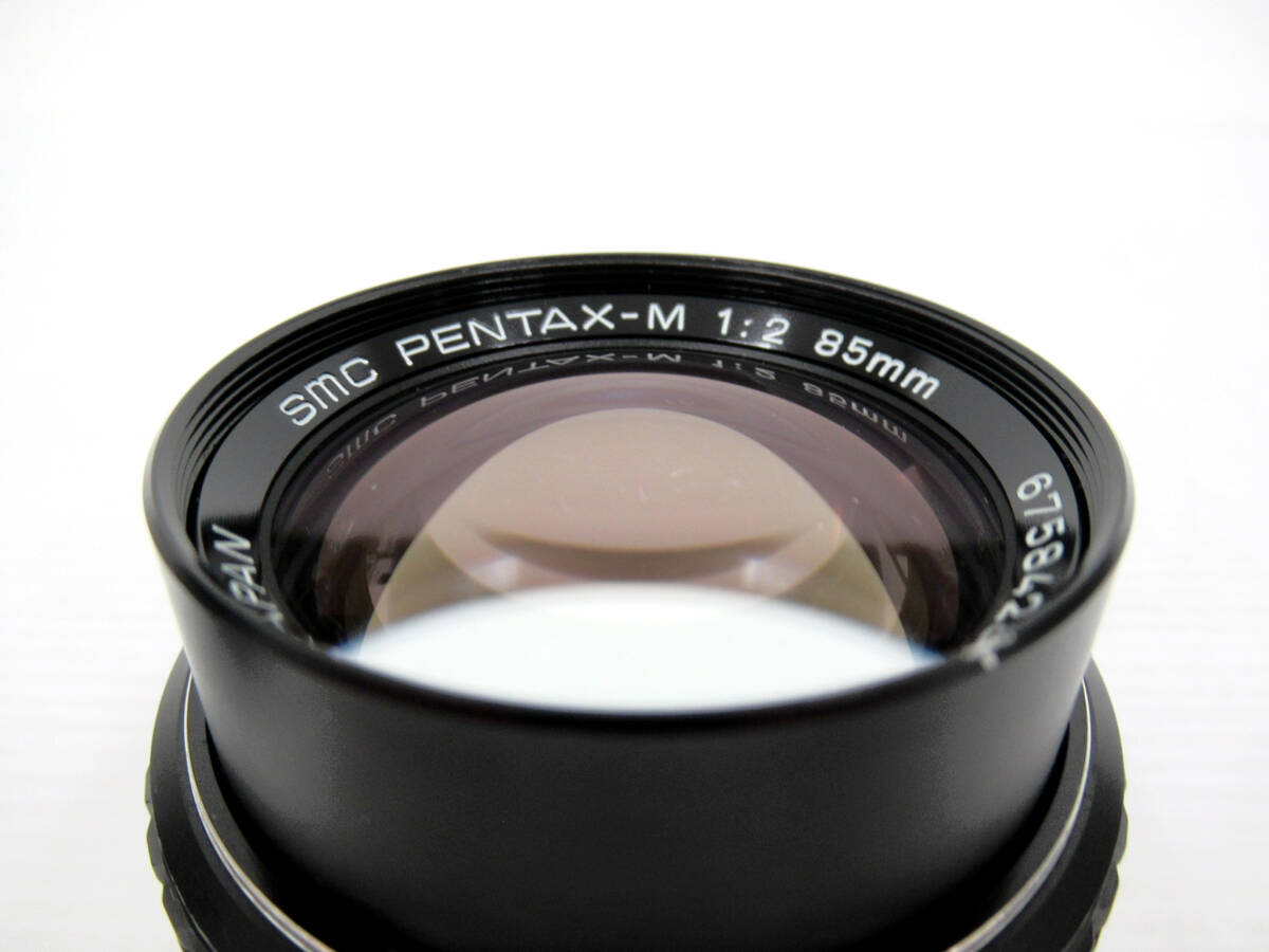 【PENTAX/ペンタックス】卯②35//SMC PENTAX-M 1:2 85mm/防湿庫保管品_画像2