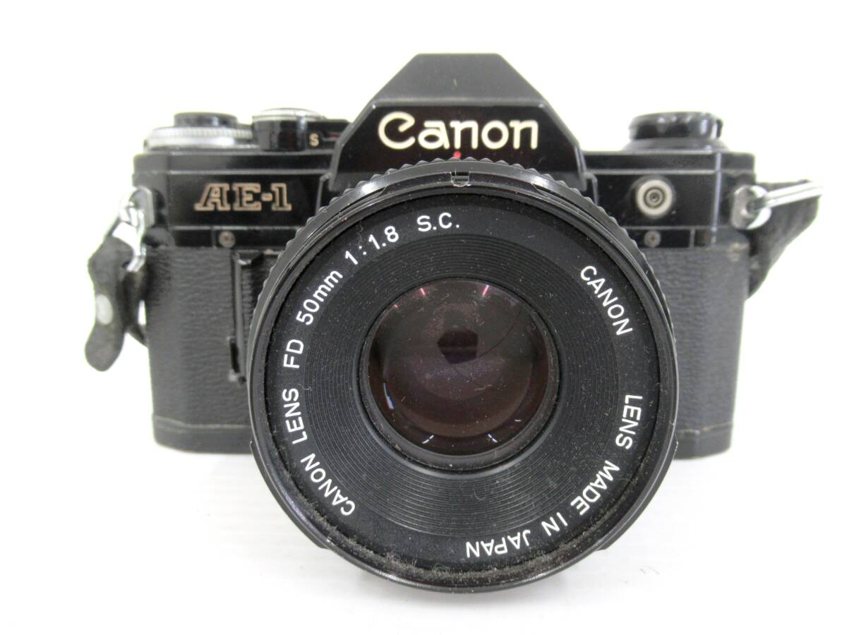 【Canon/キヤノン】卯①78//AE-1/FD 50mm 1:1.8/フィルム一眼レフカメラ_画像2