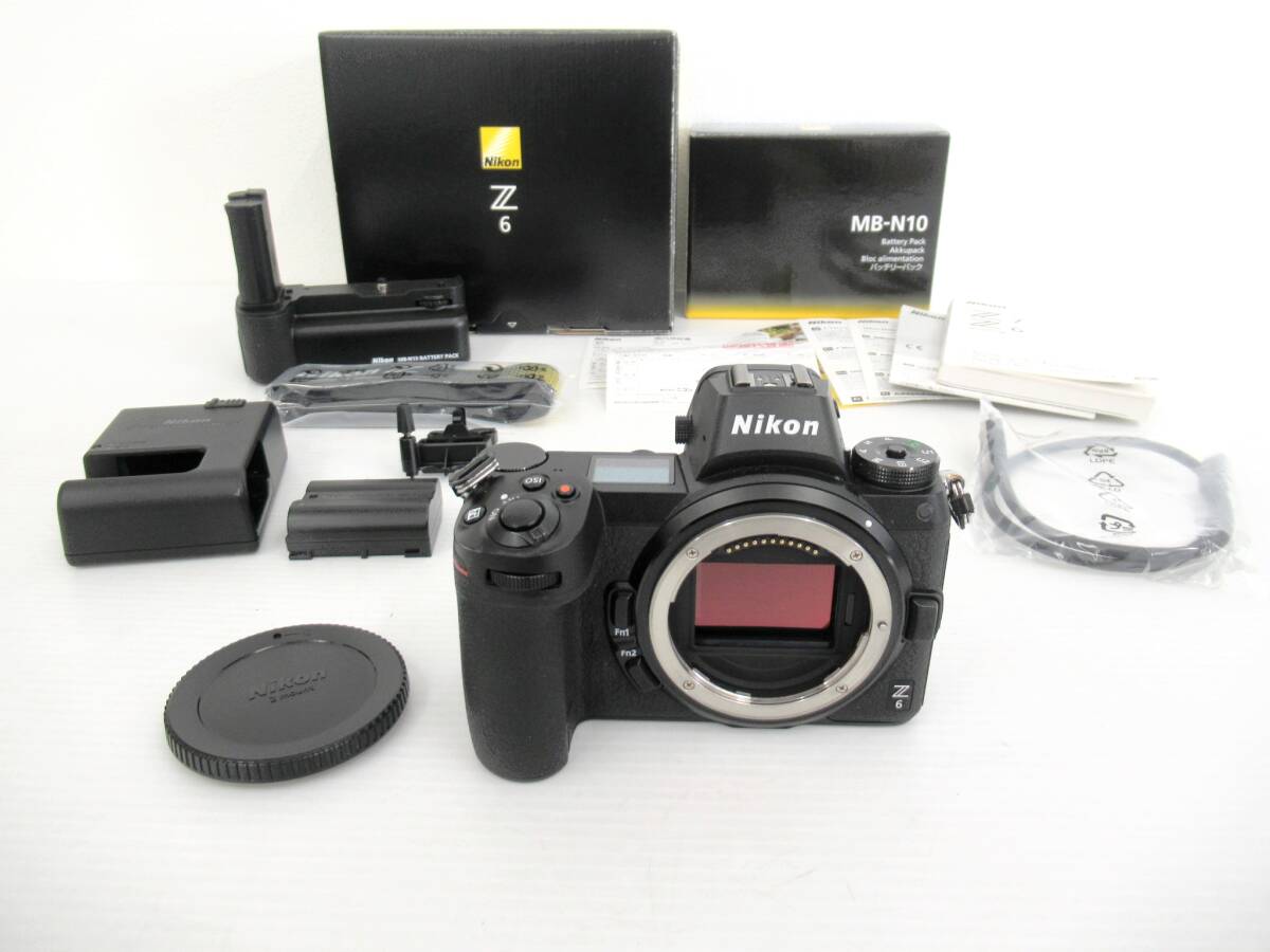 【Nikon/ニコン】卯④124//Z6 ボディ/MB-N10 バッテリーパック/美品/防湿庫保管の画像1