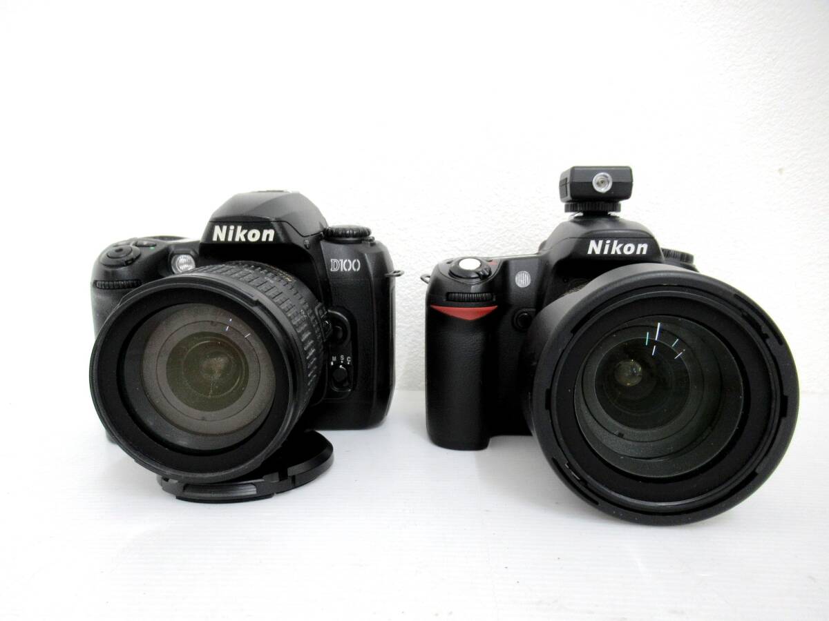 【Nikon/ニコン】卯④145//D80/AF-S NIKKOR 24-85mm 1:3.5-4.5G/バッテリー/充電器/ストラップ/D100/AF-S NIKKOR 18-70mm 1:3.5-4.5G ED/の画像2