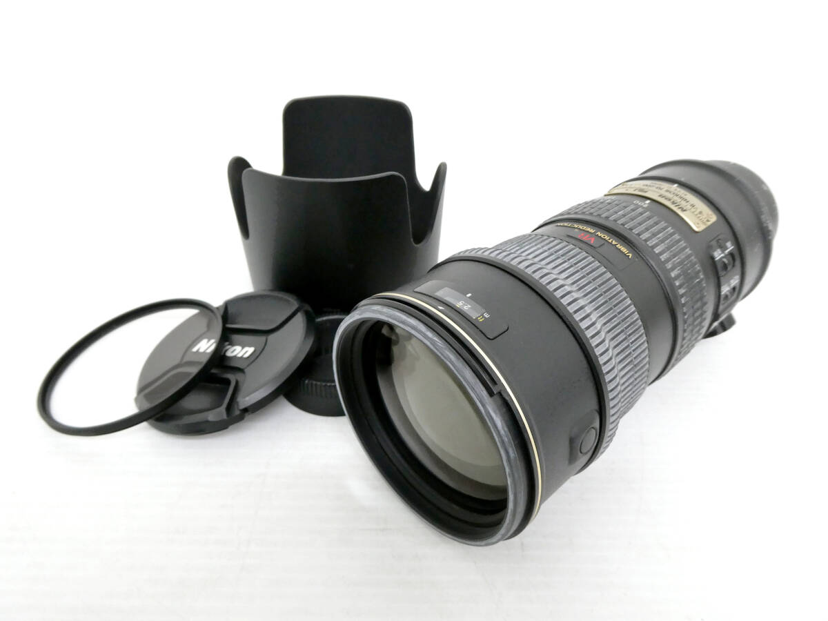 【Nikon/ニコン】卯④251//AF-S VR-NIKKOR 70-200mm 1:2.8 ED/防湿庫保管の画像1