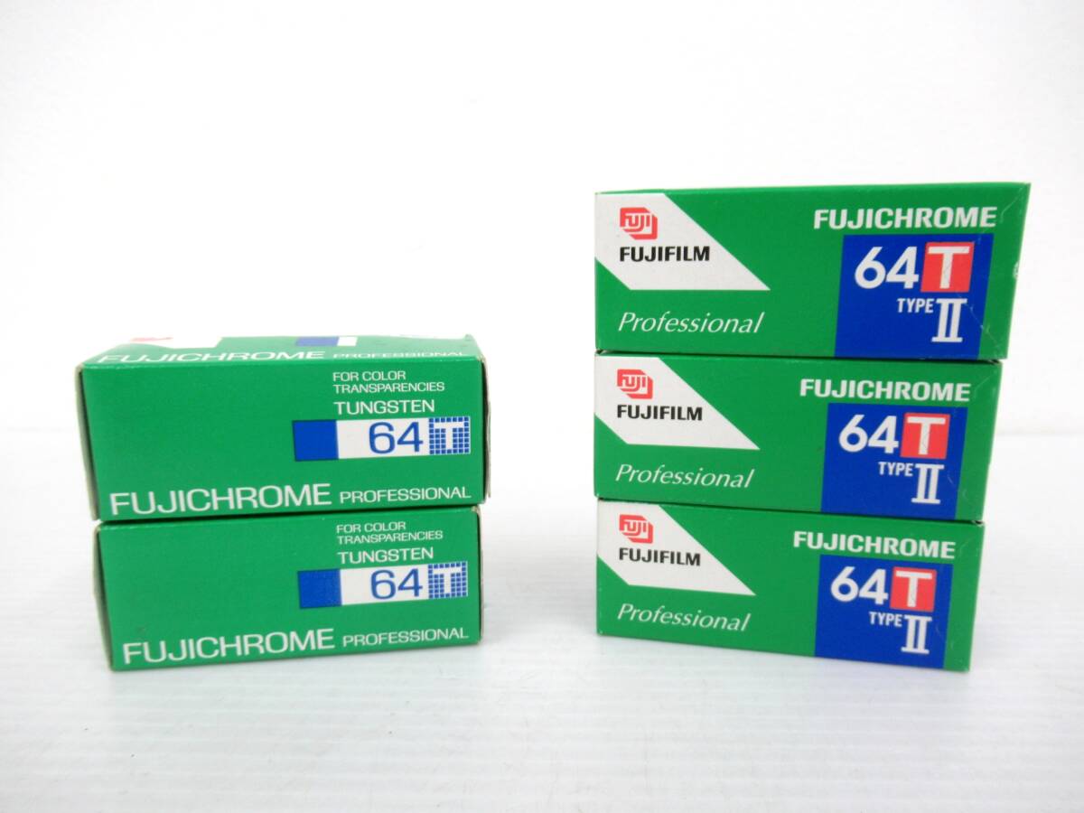 【FUJIFILM/富士フイルム】卯①376//期限切れフィルム5本/64T/ブローニー/タングステンフィルムの画像1