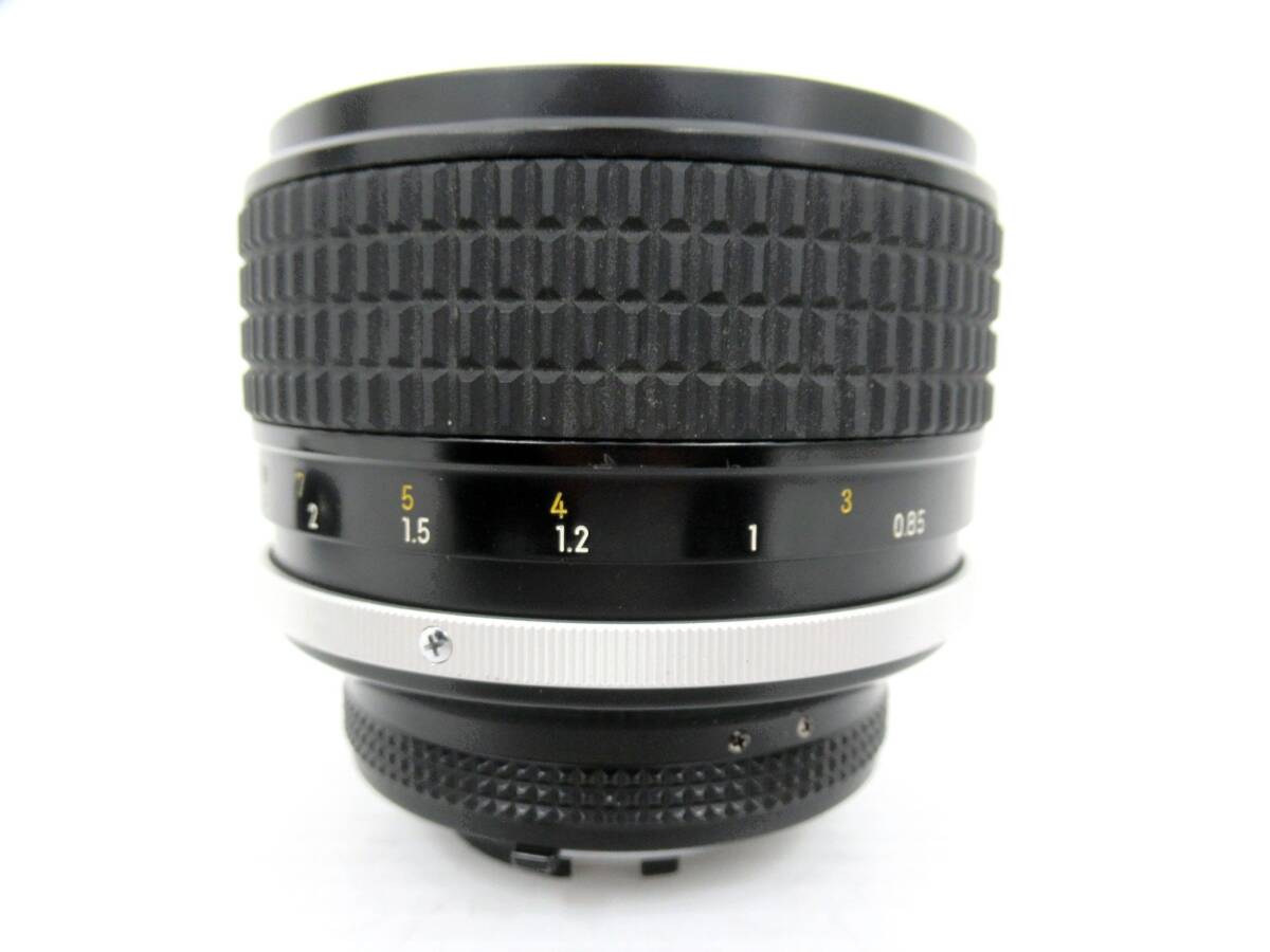 【Nikon/ニコン】卯④378//NIKKOR 85mm 1:1.4 Ai-s/美品の画像7