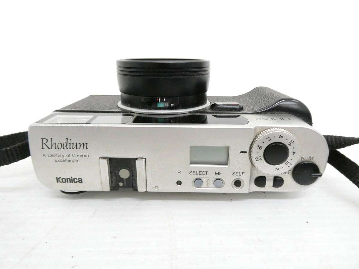 【Konica/コニカ】卯③197//HEXAR Rhodium 35mm F2.0/ヘキサーロジウム_画像8