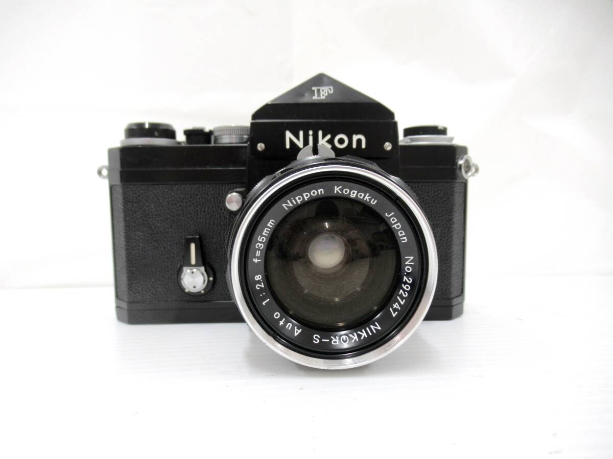 【Nikon/ニコン】卯③245//Fアイレベル/ブラック/NIKKOR-S Auto 1:2.8 f=35mm_画像2
