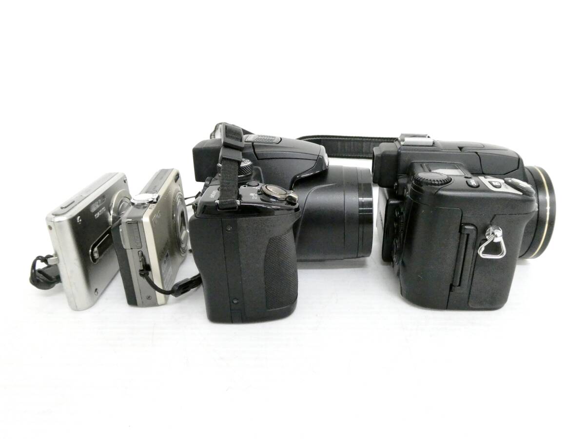 【Nikon/ニコンCASIO】卯①684//コンパクトデジタルカメラ4台まとめ COOLPIX P500/5700/S6000 他///の画像5