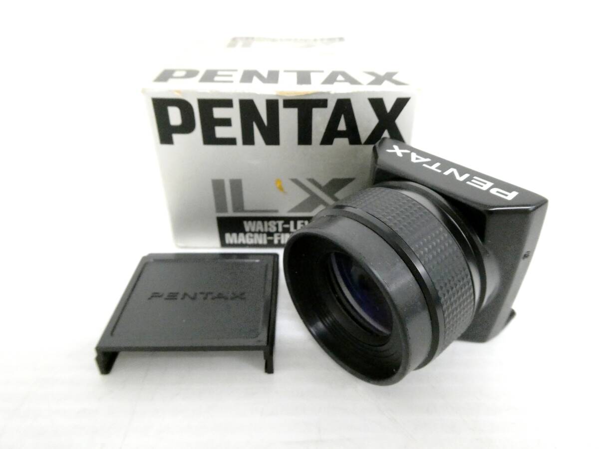 【PENTAX/ペンタックス】卯③241//WAIST-LEVEL MAGNI-FINDER FE-1/アイレベルマグニファインダー/箱付き_画像1