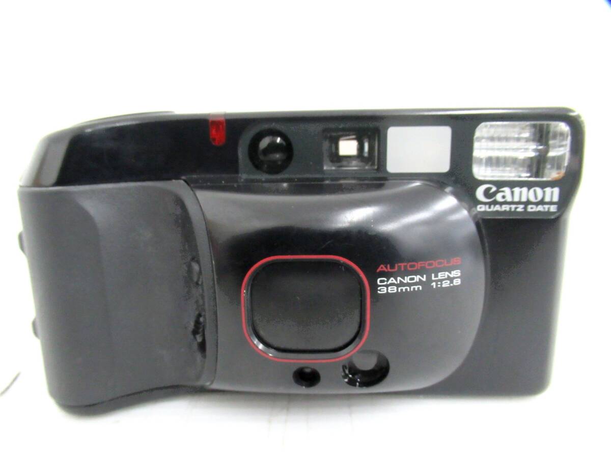 【Canon/キヤノン】卯①693//Autoboy3 QUARTZ DATE/2台セット/Canon LENS 38mm 1:2.8の画像2