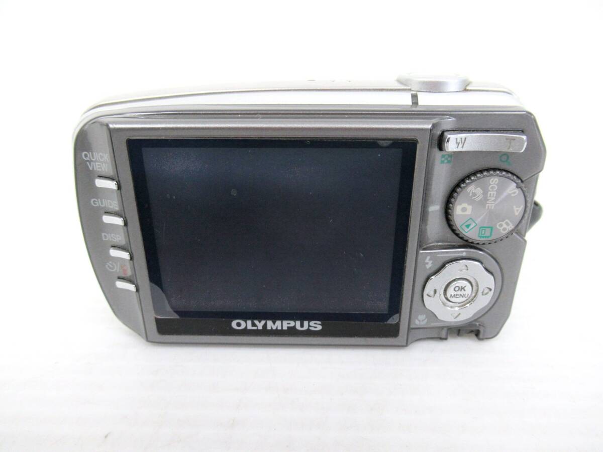 【OLYMPUS/オリンパス】卯①572//μ DIGITAL 800/800万画素/コンパクトデジタルカメラ/バッテリー/充電器付きの画像3