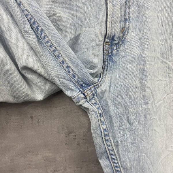 Levi's リーバイス 505 デニムジーンズパンツ ライトブルー ジップフライ レギュラー W32L34 実寸W32in USA 海外輸入 古着 L10341_画像4