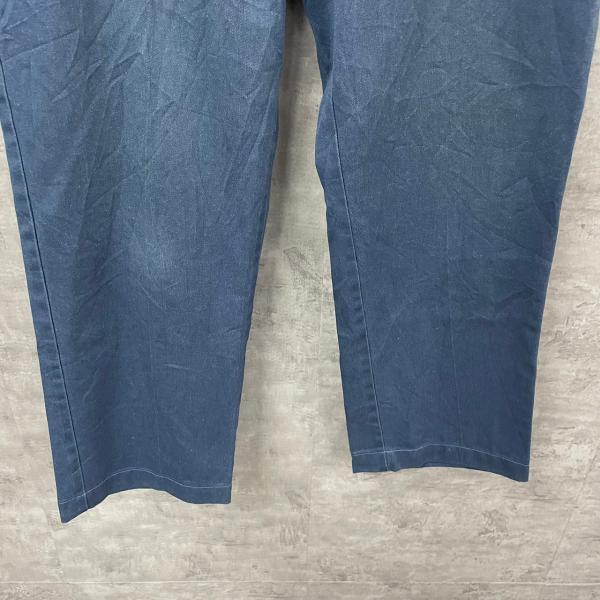 Dickies ディッキーズ ネイビー ジップフライ ワークパンツ 実寸W33in USA 海外輸入 古着 S211208-H200_画像10