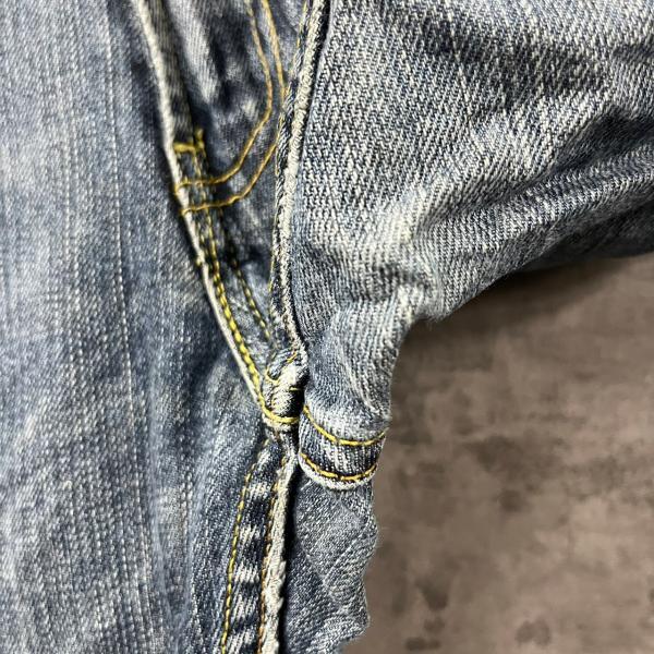 Levi's リーバイス 506 デニムジーンズパンツ ブルー ジップフライ スタンダード W28L32 00506-0118 USA 海外輸入 古着 L220114-H173_画像10