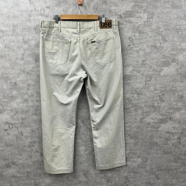 Lee リー デニムジーンズパンツ ライトグレー Chic シックAGO ボタンフライ 33-34 USA 海外輸入 古着 R220413-H084_画像2