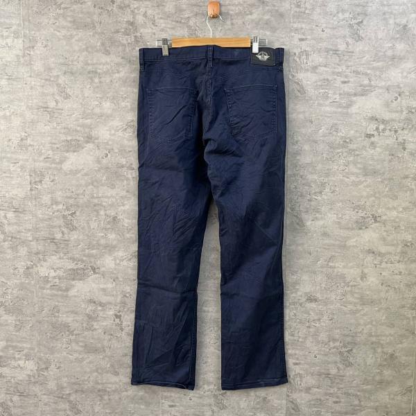 DOCKERS ドッカーズ チノパンツ ネイビー ジップフライ ストレート W32L32 実寸W33in S40196 56790-0046 USA 海外輸入 古着 S1-N162_画像2