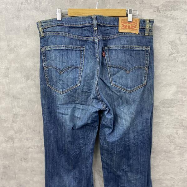 Levi's リーバイス 751 デニムジーンズパンツ ブルー 赤タブ ジップフライ W36L34 実寸W39in USA 海外輸入 古着 L10565_画像5