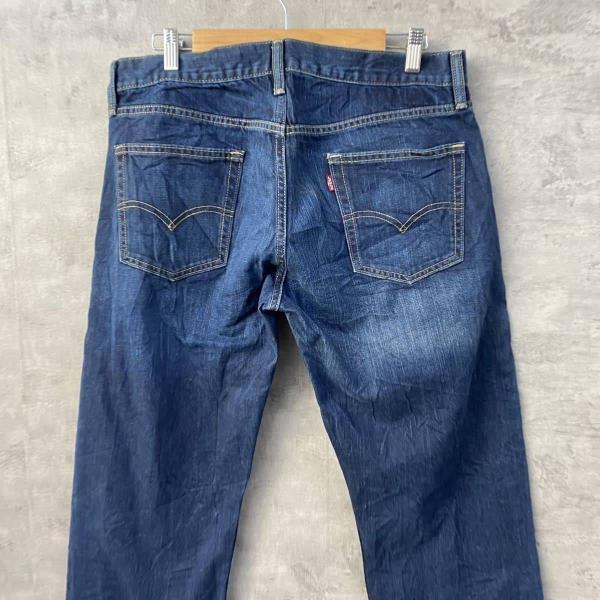 Levi's リーバイス 514 デニムジーンズパンツ インディゴブルー 赤タブ W34L34 実寸W35in 00514-0390 USA 海外輸入 古着 L20010_画像6