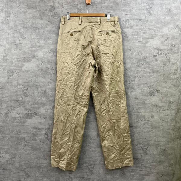 DOCKERS ドッカーズ チノパンツ CLASSIC ベージュ ジップフライ W30L32 実寸W31in 40669-4123 USA 海外輸入 古着 S220721-H839_画像2